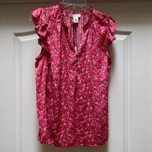 Rachel Zoe ruffled blouse NWT